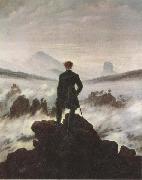 Caspar David Friedrich, Wanderer Watching a Sea of Fog (mk45)